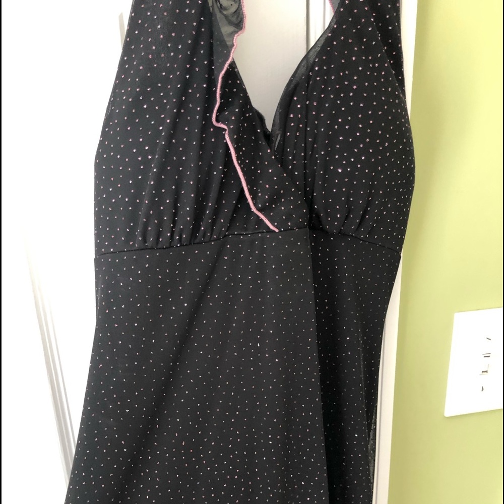 Black cocktail dress